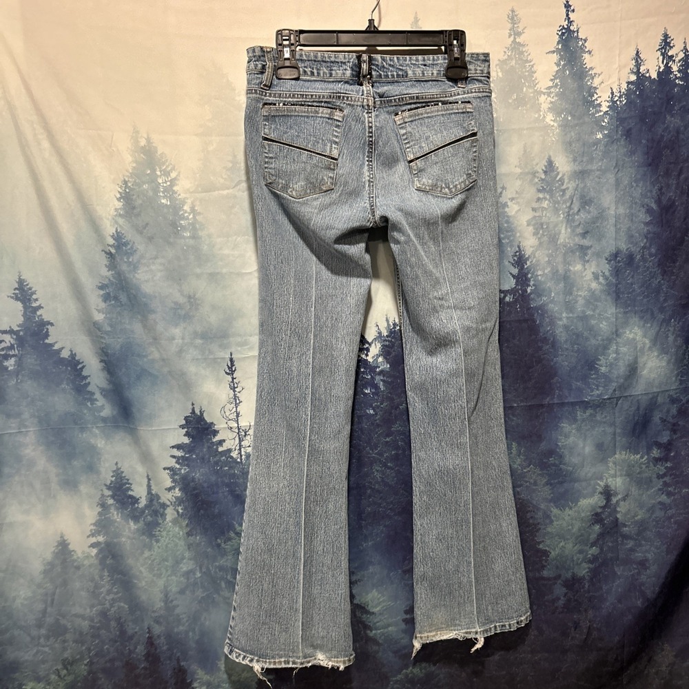 Vintage Y2K Zoey Beth Women's Bootcut Denim Jeans‎ 9/10 Medium Wash Stretch - Picture 6 of 11